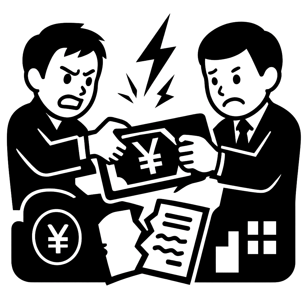 金銭トラブル アイコン