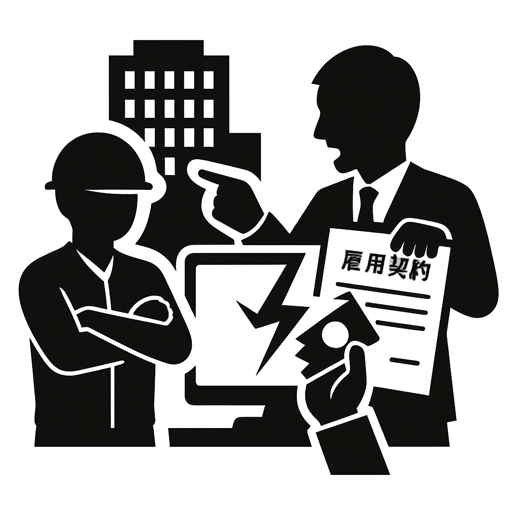 労働問題 アイコン