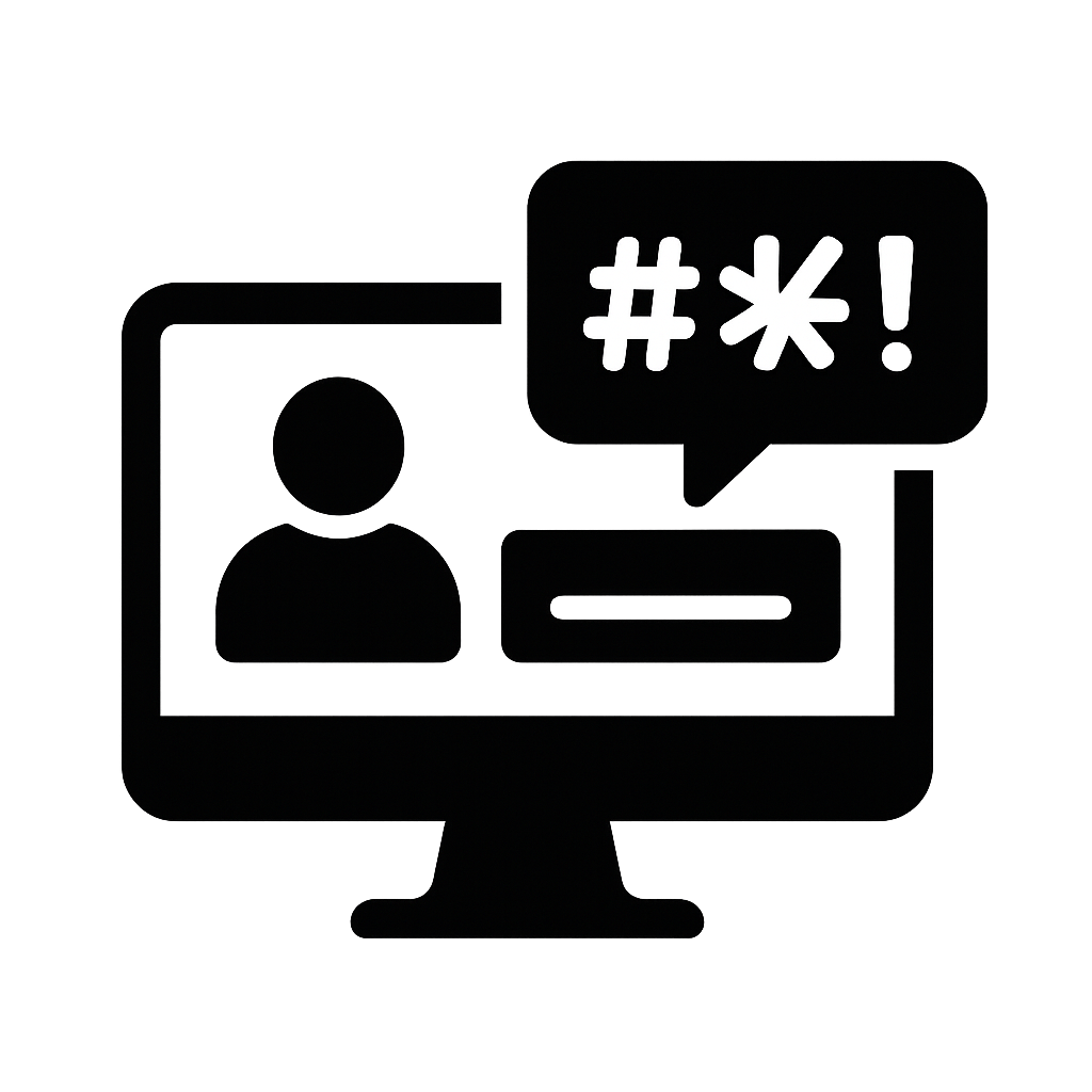 インターネットトラブル アイコン